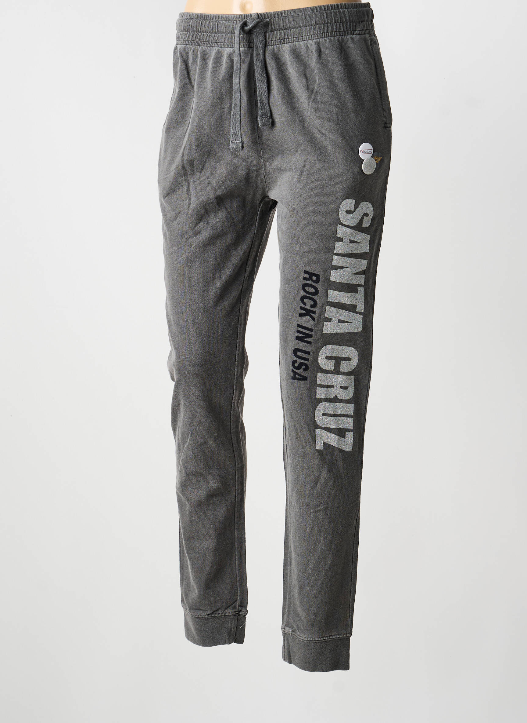 Jogging stretch taille normale gris NEWTONE femme