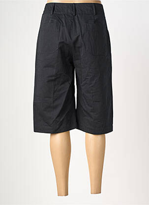 Bermuda taille à pinces taille normale noir DIEGA femme