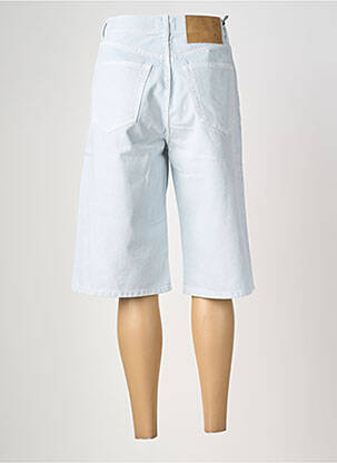 Bermuda coupe droite taille normale bleu HAIKURE femme