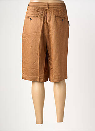 Bermuda taille élastique taille normale marron MKT STUDIO femme