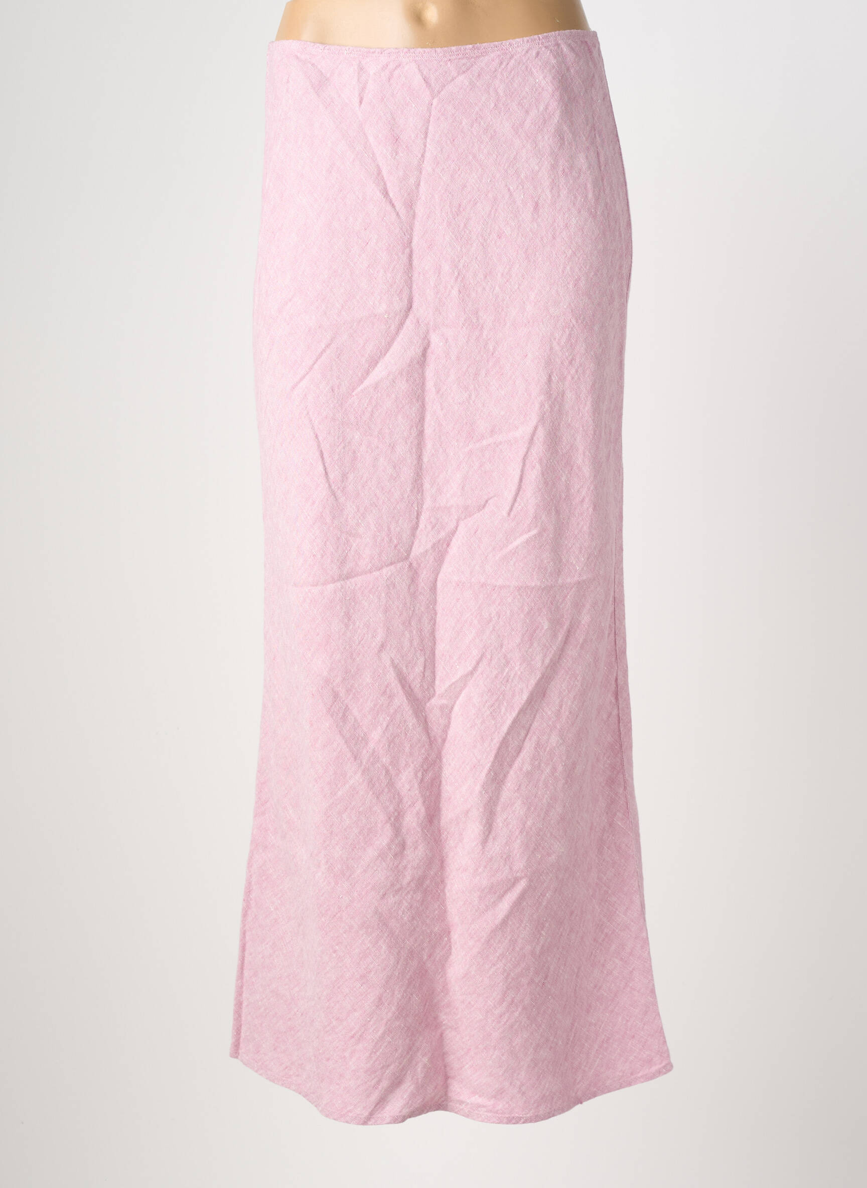 Jupe longue taille haute rose SAMSOE & SAMSOE femme