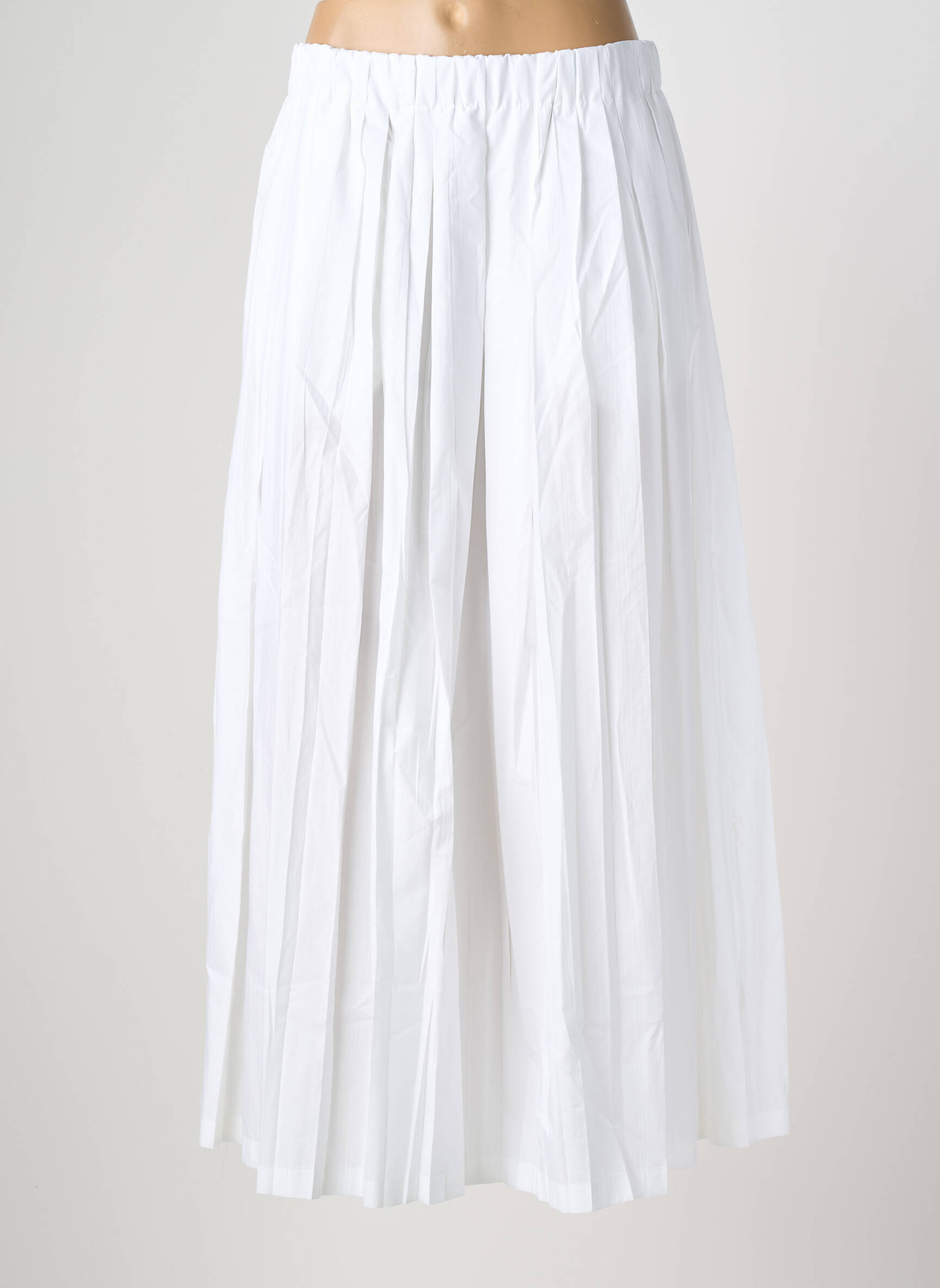 Jupe longue coupe évasée blanc PHISIQUE DU ROLE femme