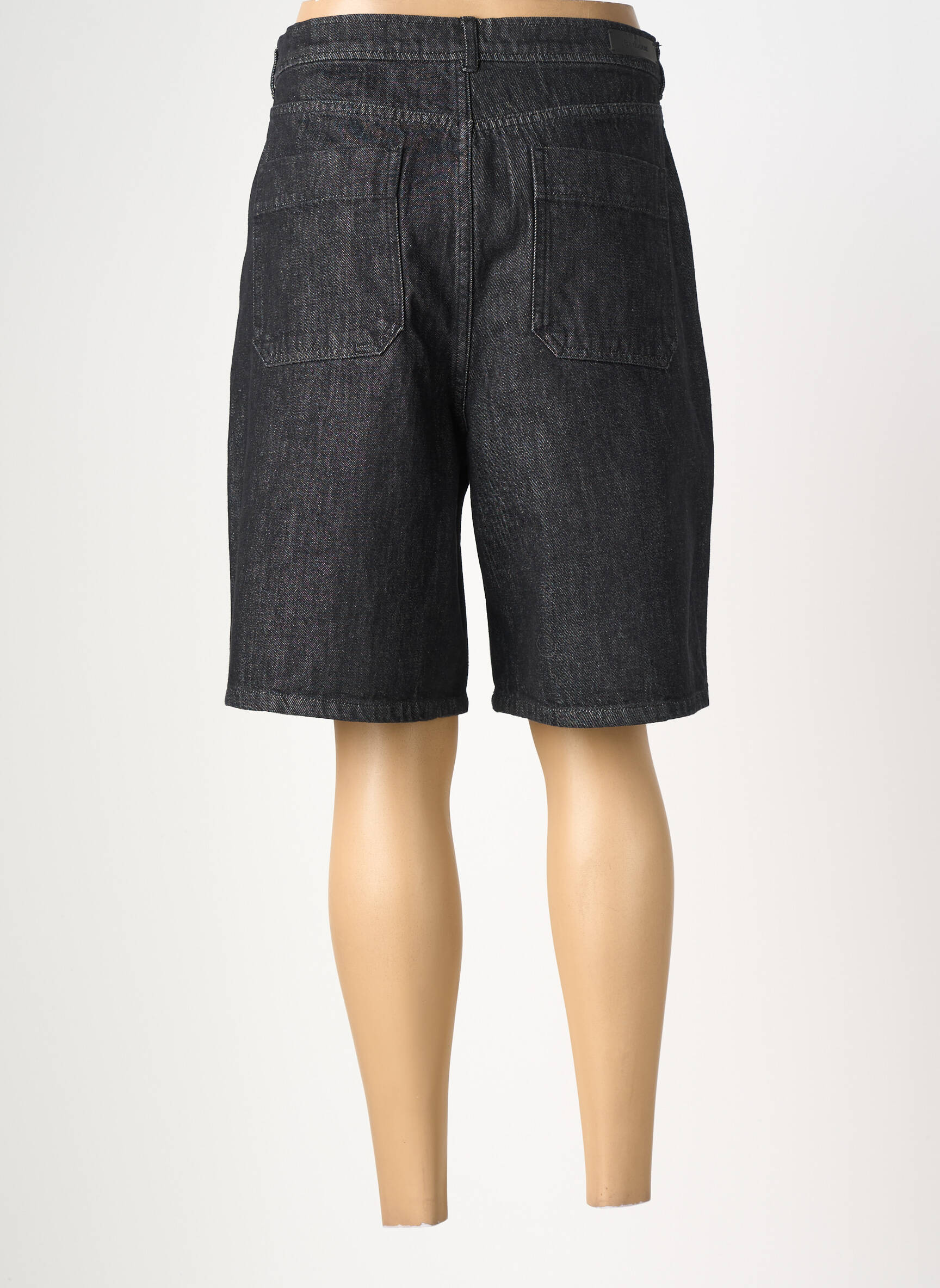 Bermuda taille à pinces taille normale noir BARBOUR femme