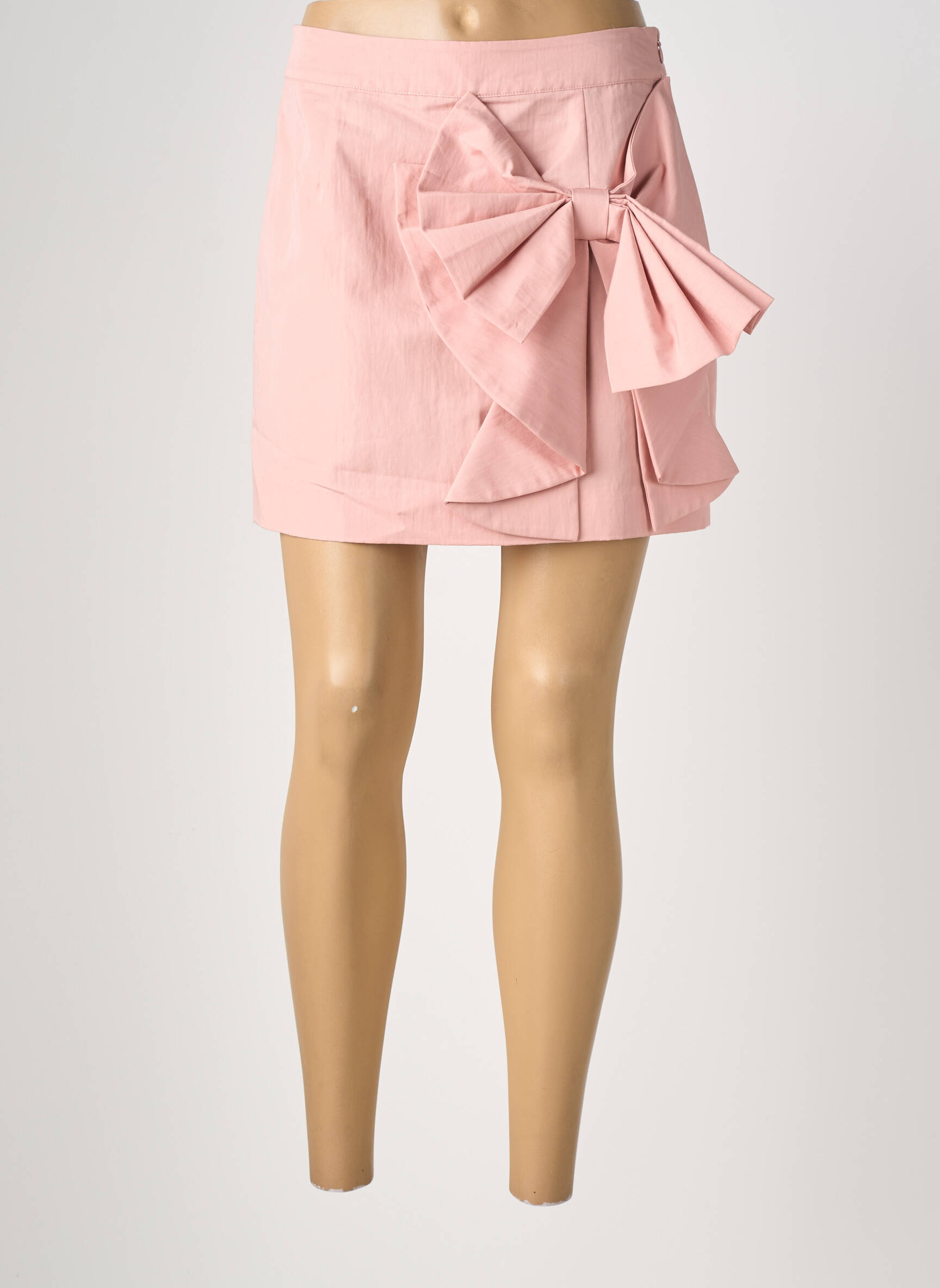 Jupe courte coupe droite rose ESSENTIEL ANTWERP femme