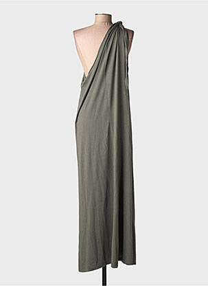 Robe longue sans manche sans manche vert DIEGA femme