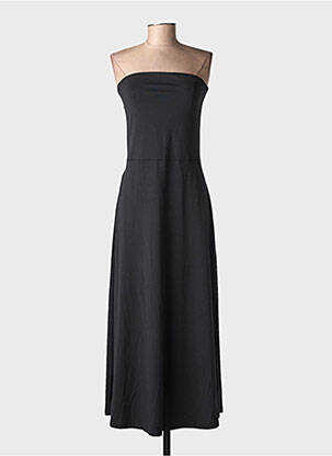 Robe longue sans manche sans manche noir BELIZA femme