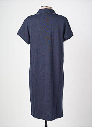 Robe mi-longue manches courtes manches courtes bleu BARBOUR femme