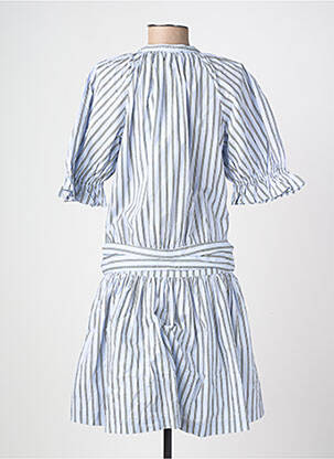 Robe courte manches 3/4 manches 3/4 bleu ESSENTIEL ANTWERP femme