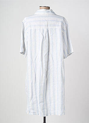 Robe courte manches courtes manches courtes bleu SAMSOE & SAMSOE femme