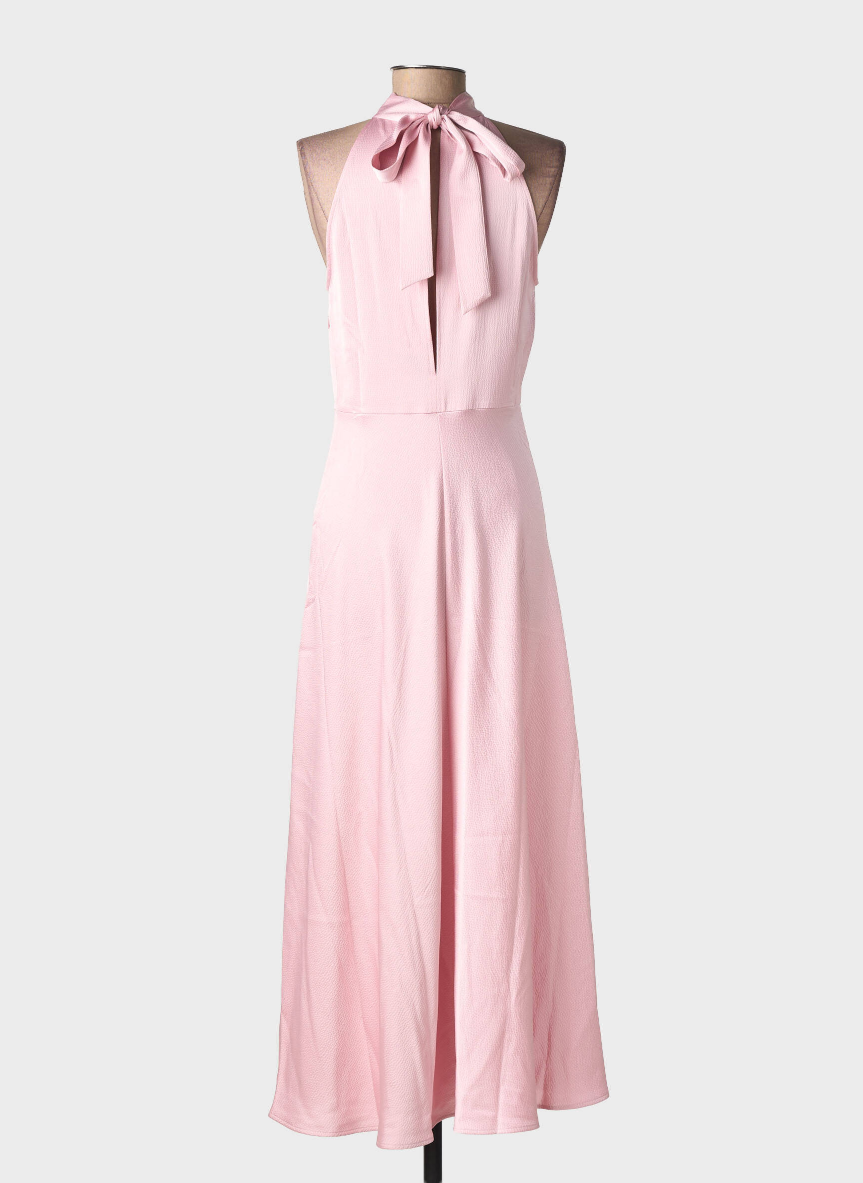 Robe longue sans manche sans manche rose SAMSOE & SAMSOE femme