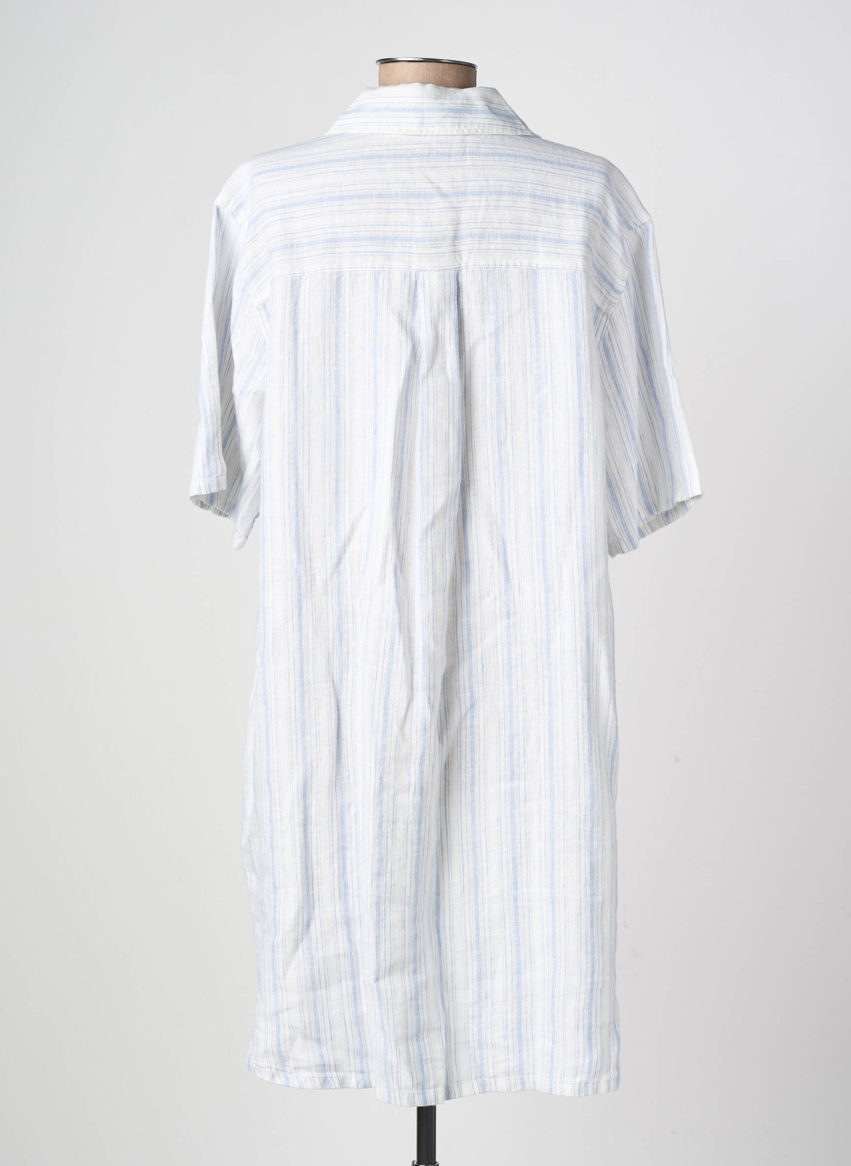 Robe courte manches courtes manches courtes bleu SAMSOE & SAMSOE femme