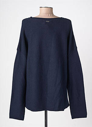 Pull coupe droite manches longues bleu BARBOUR femme