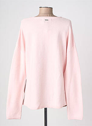 Pull coupe droite manches longues rose BARBOUR femme