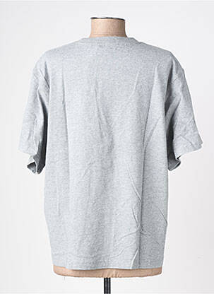 T-shirt coupe droite manches courtes gris LOVE STORIES femme