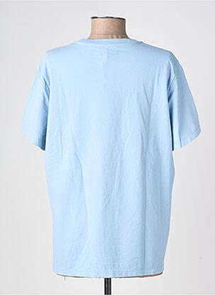 T-shirt coupe droite manches courtes bleu GANNI femme