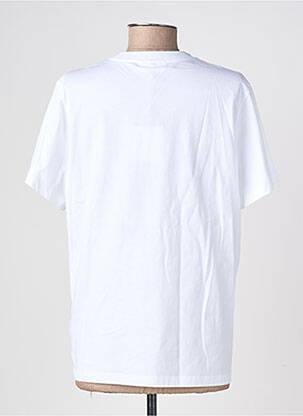 T-shirt coupe droite manches courtes blanc GANNI femme