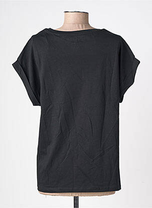 T-shirt coupe droite manches courtes noir NEWTONE femme