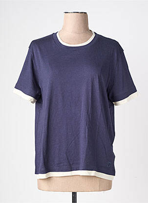 T-shirt coupe droite manches courtes bleu GERARD DAREL femme