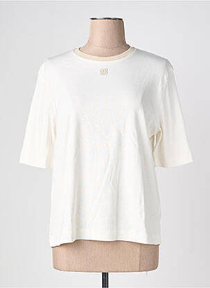 T-shirt coupe droite manches courtes blanc GERARD DAREL femme