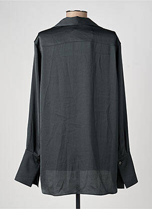 Chemisier tissage crêpe manches longues gris VANESSA BRUNO femme