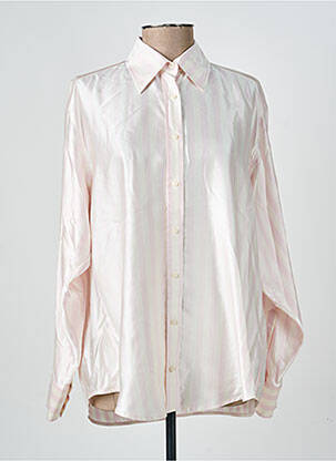 Chemisier coupe fluide manches longues rose DMN femme