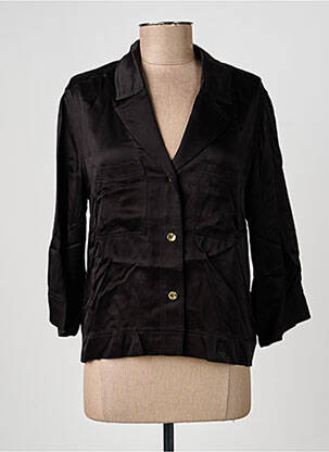 Blazer poches noir GANNI femme