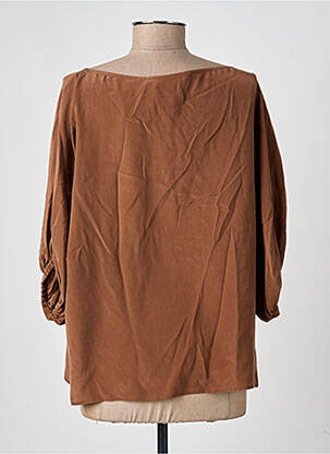 Blouse manches 3/4 manches 3/4 marron VANESSA BRUNO femme