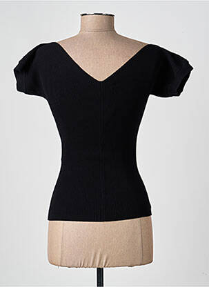 Top stretch manches courtes noir VANESSA BRUNO femme