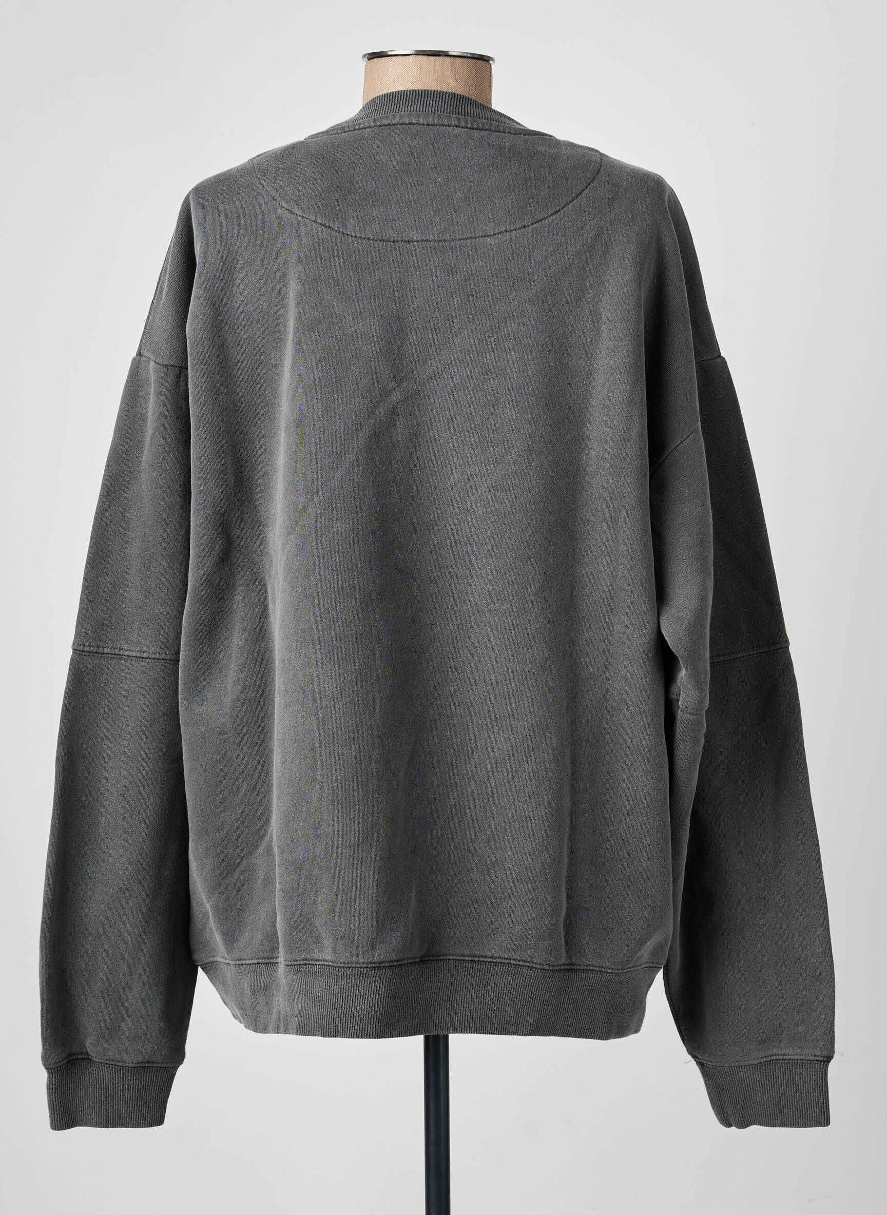 Sweat-shirt stretch manches longues gris NEWTONE femme