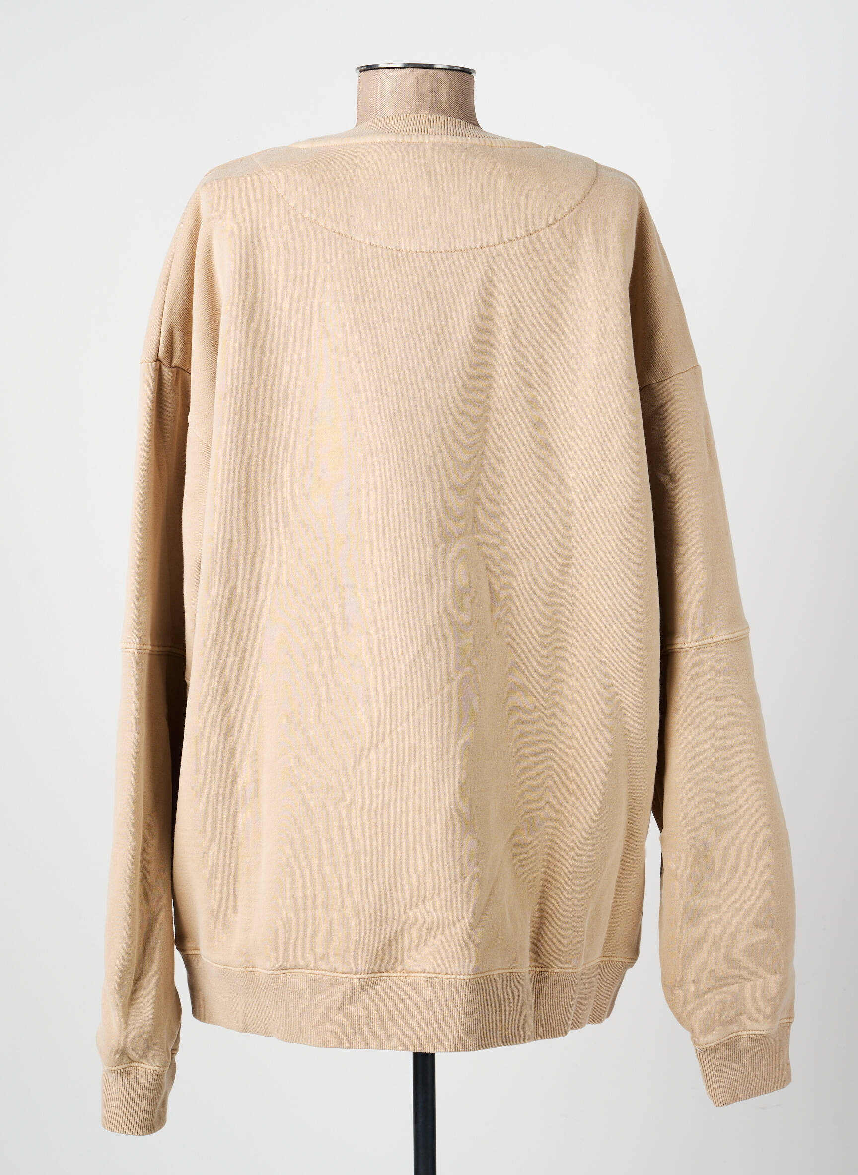 Sweat-shirt stretch manches longues beige NEWTONE femme