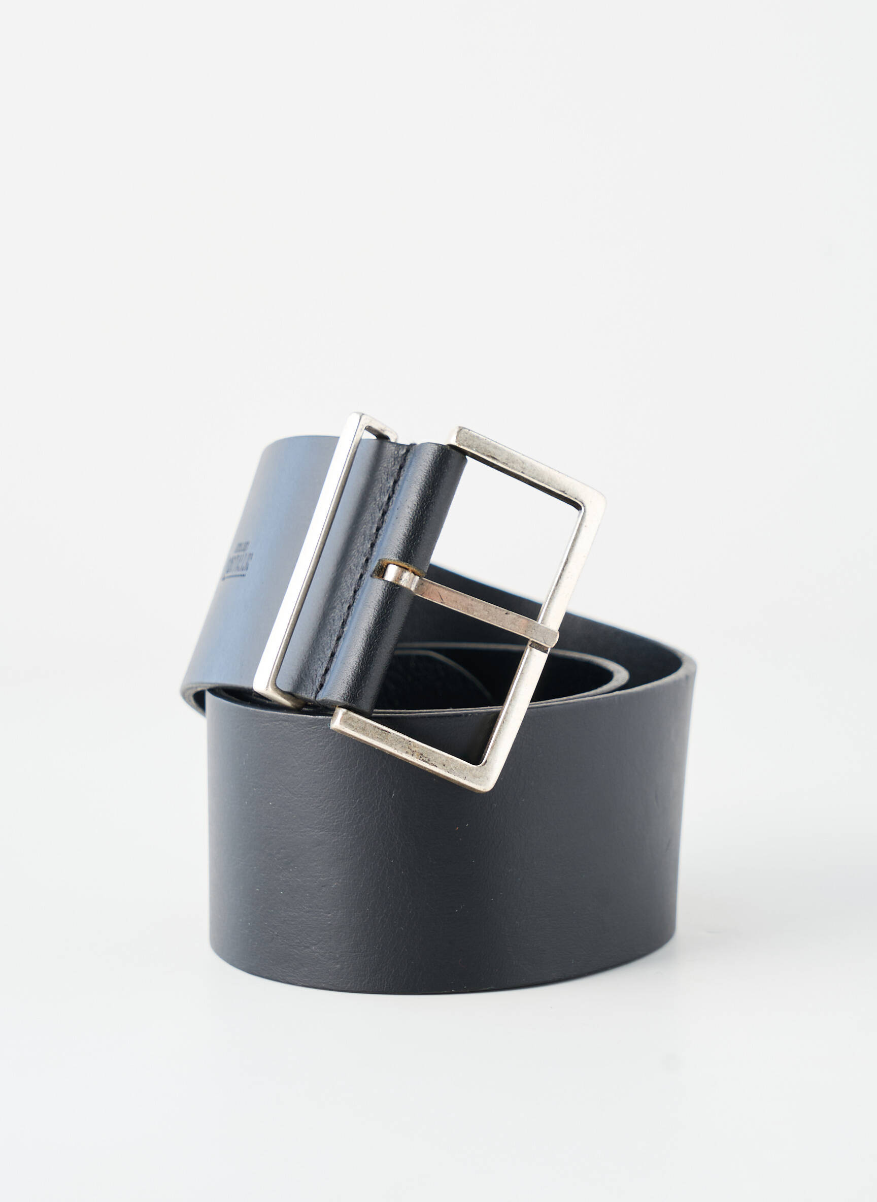 Ceinture coutures renforcées noir ATELIER PORTMAN homme