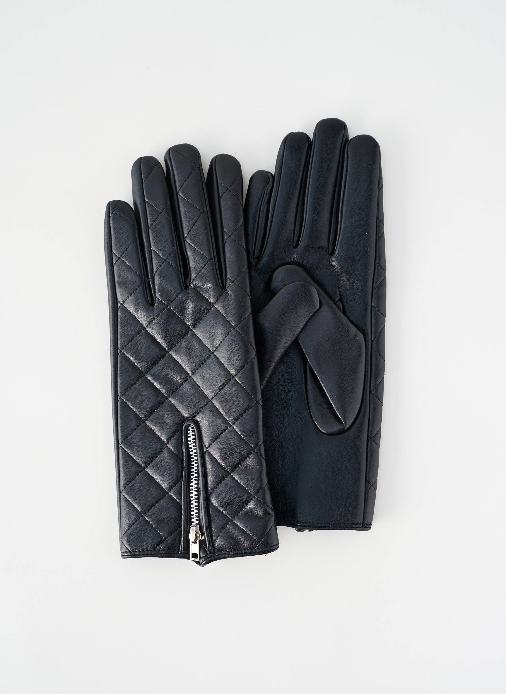 Gants doublure textile noir VILA femme