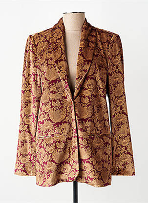 Blazer coupe cintrée rouge HOD femme