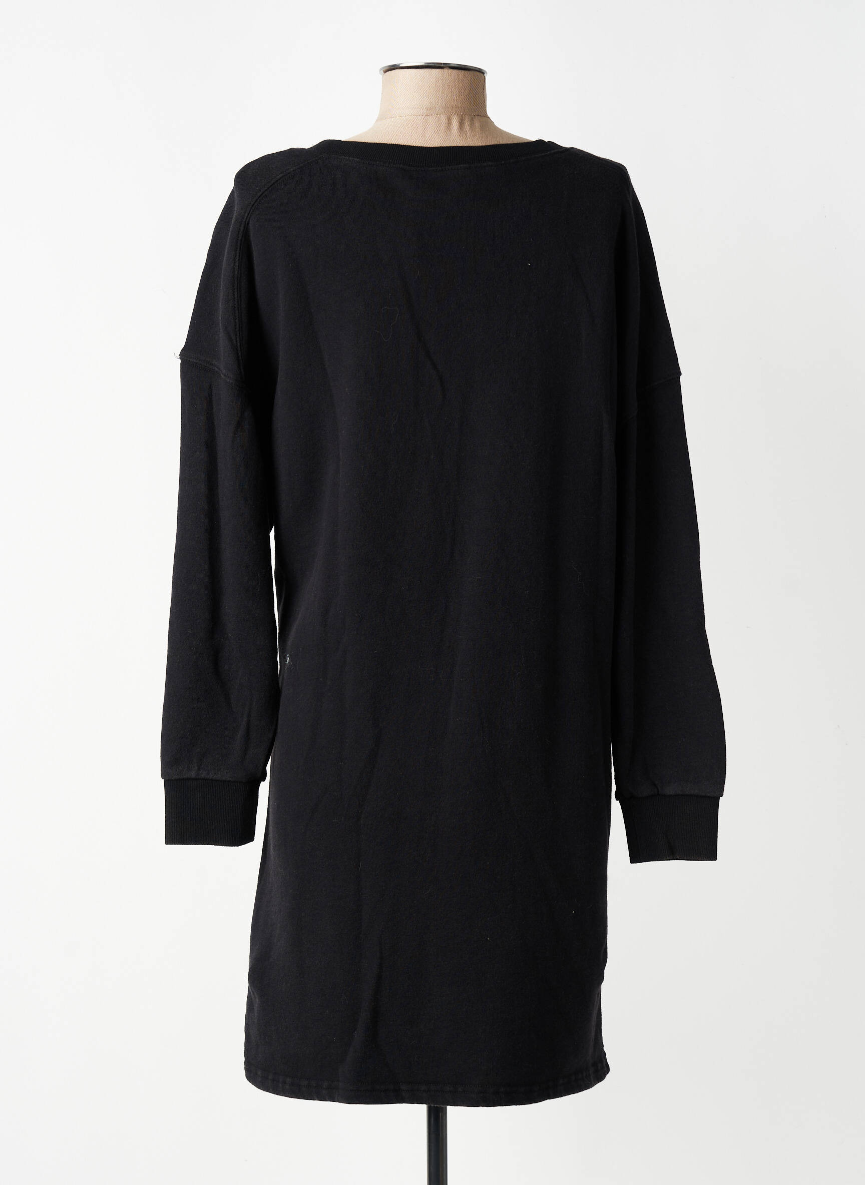 Robe courte manches longues manches longues noir VILA femme