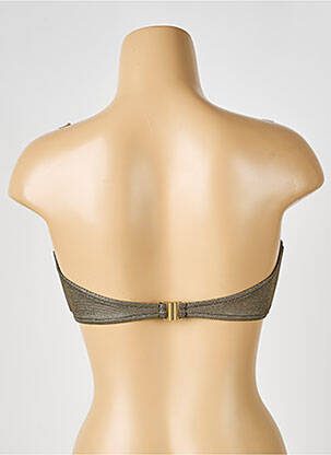 Haut de maillot de bain stretch haut bandeau or BELIZA femme
