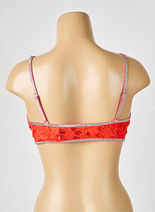 Soutien-gorge bretelle multi position haut soutien-gorge emboitant orange LA NOUVELLE femme