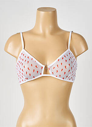 Soutien-gorge légère et transparente brassieres blanc LA NOUVELLE femme