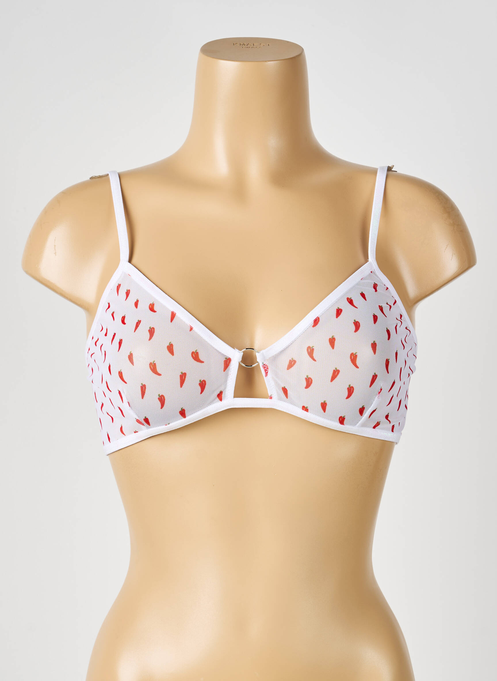 Soutien-gorge légère et transparente brassieres blanc LA NOUVELLE femme