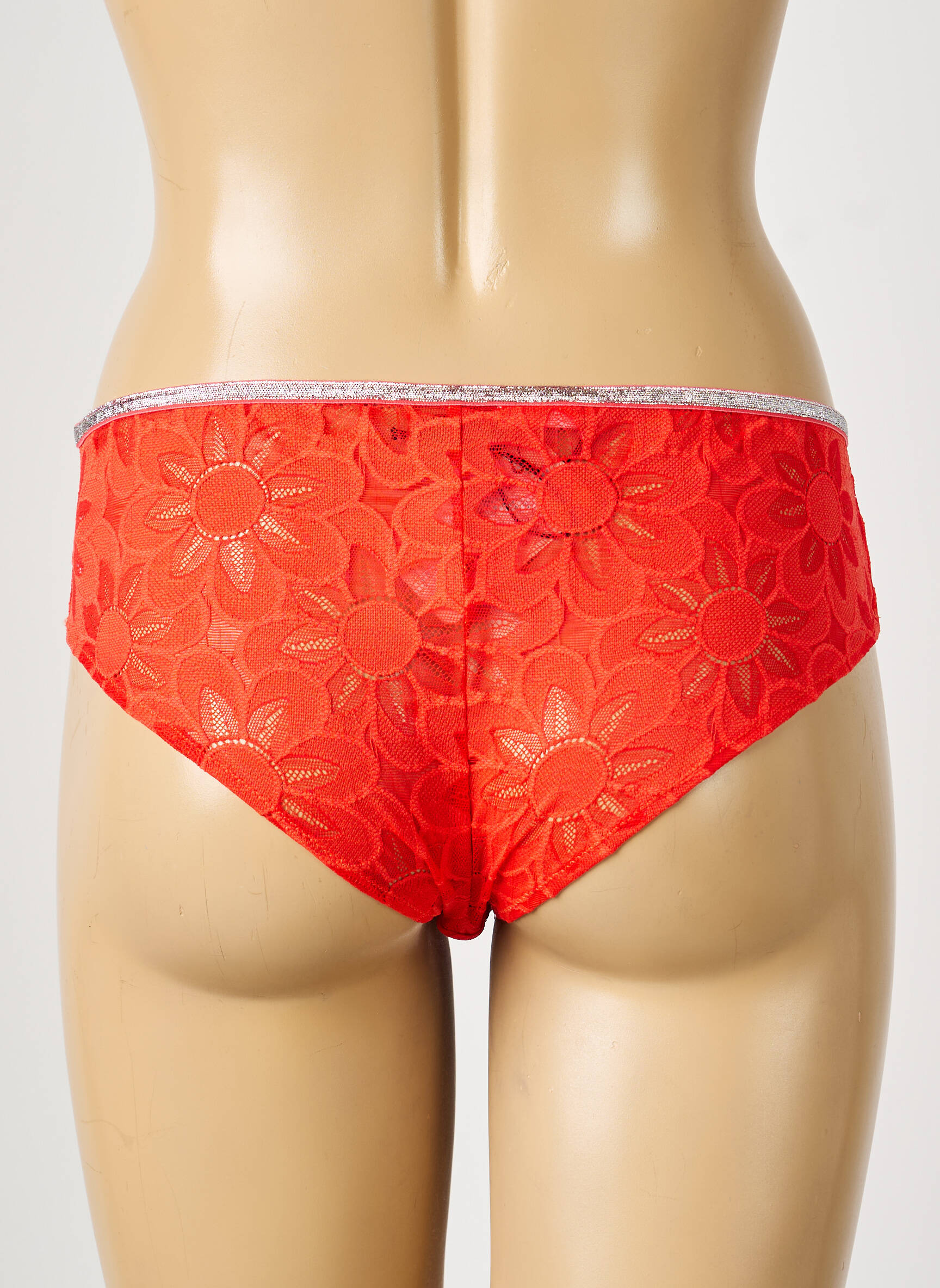 Culotte effet matière satinée rouge LA NOUVELLE femme