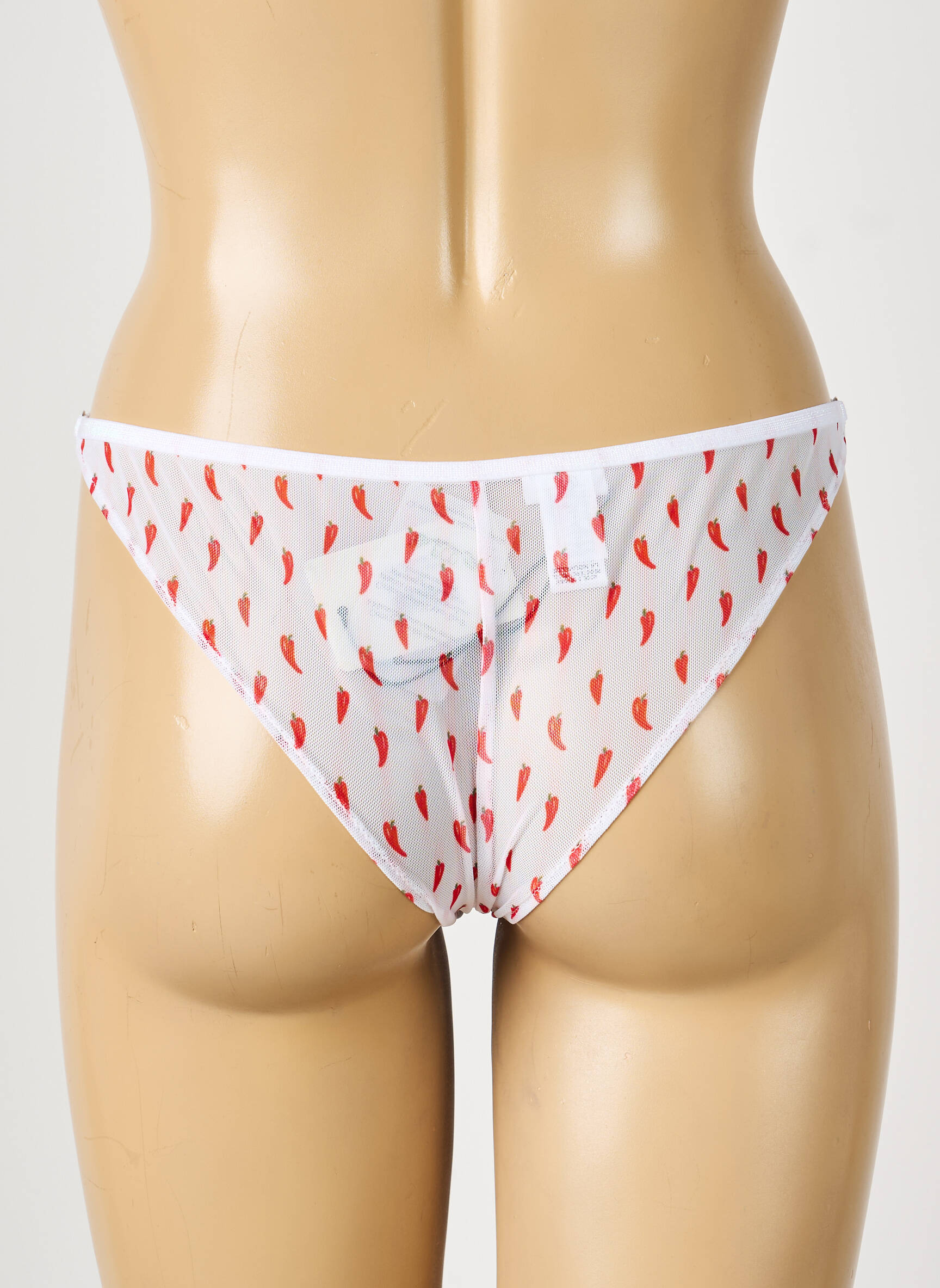 Tanga stretch blanc LA NOUVELLE femme