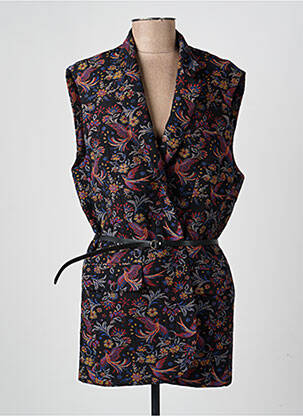 Gilet sans manche poches noir VANESSA BRUNO femme