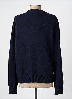 Pull stretch manches longues bleu GANNI femme