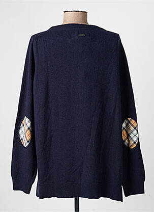 Pull coupe cintrée manches longues bleu BARBOUR femme