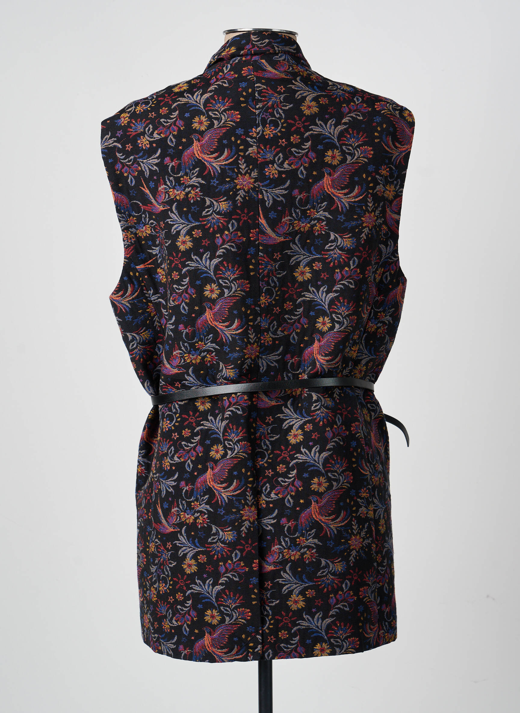 Gilet sans manche poches noir VANESSA BRUNO femme