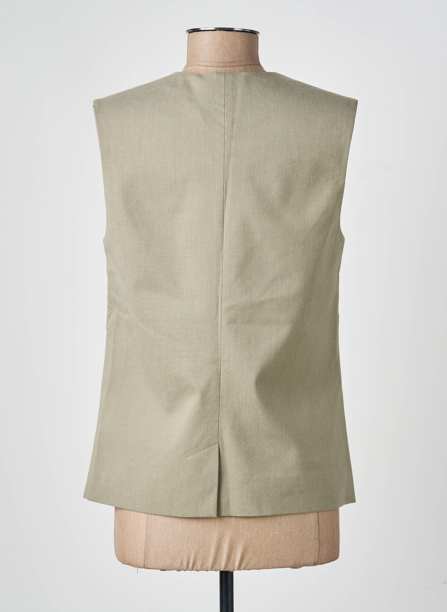 Gilet sans manche poches vert SAMSOE & SAMSOE femme