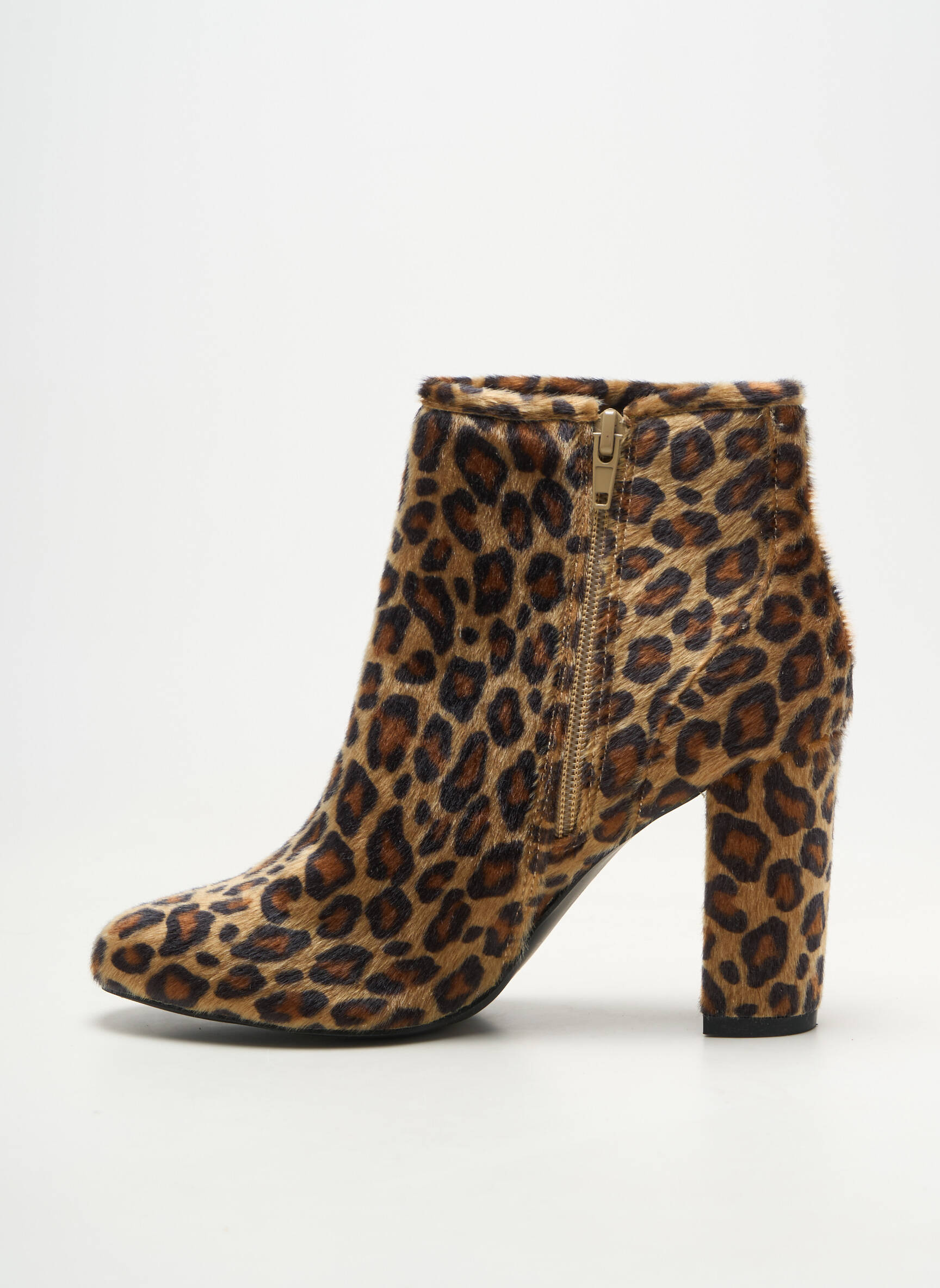 Bottines/boots bout rond talon de 7 à 9cm marron VANESSA WU femme