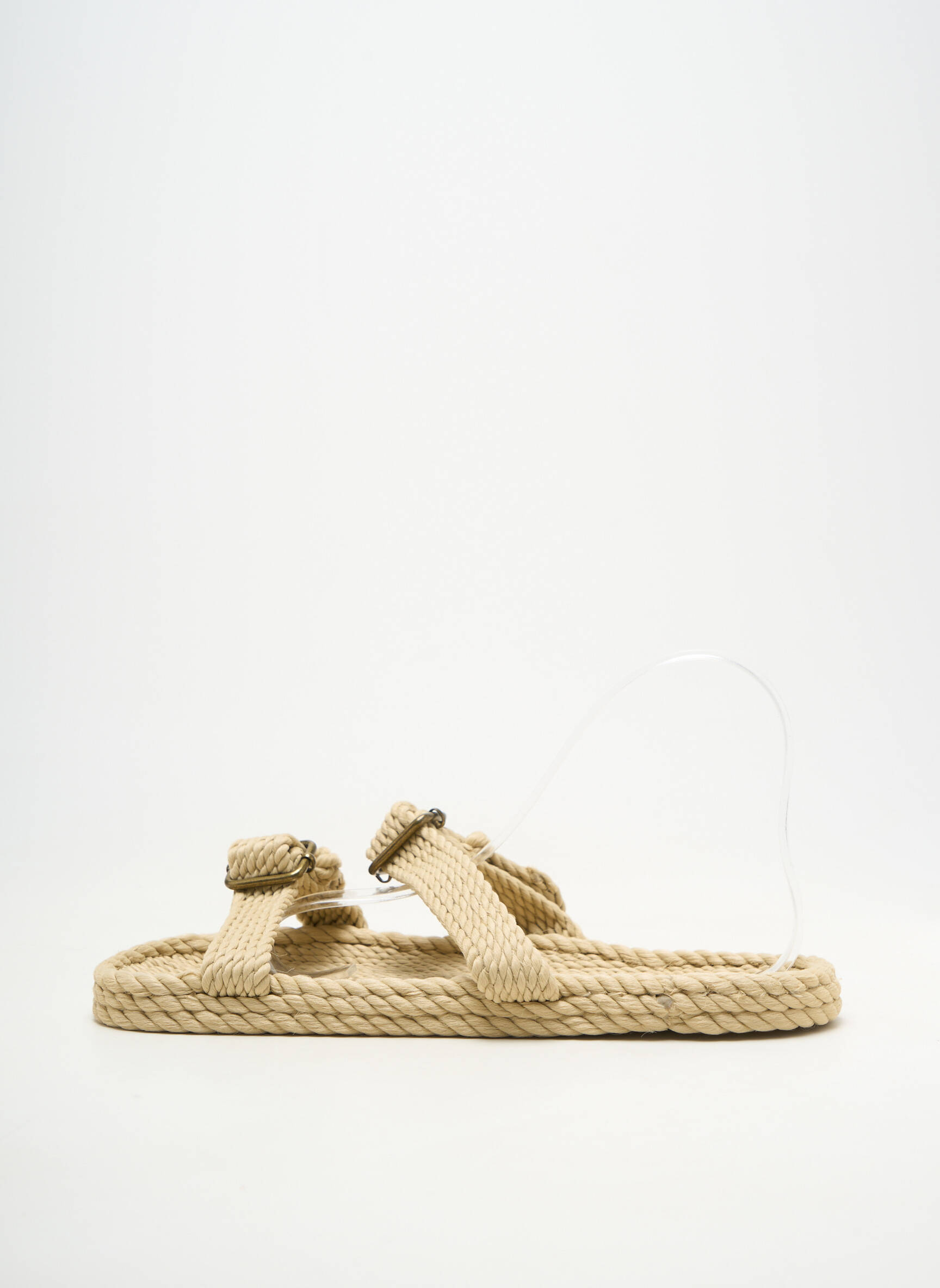 Mules/sabots bout ouvert talon plat jusqu'à 3cm beige NOMADIC STATE OF MIND femme
