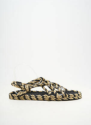 Mules/sabots bout ouvert talon plat jusqu'à 3cm noir NOMADIC STATE OF MIND femme