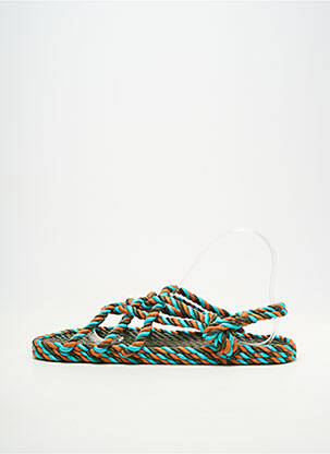 Mules/sabots bout ouvert talon plat jusqu'à 3cm bleu NOMADIC STATE OF MIND femme