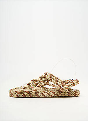 Mules/sabots bout ouvert talon plat jusqu'à 3cm marron NOMADIC STATE OF MIND femme